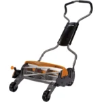 Masina de tuns gazon/iarba manuala Fiskars StaySharp, latime taiere 45 cm, inaltime taiere 2.5-10 cm, maner ajustabil pe inaltime