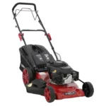 Masina de tuns gazon/iarba pe benzina, autopropulsata, Steinhaus PRO-GLM502, 146cc, 3.5CP, latime taiere 50 cm, 7 trepte de taiere, inaltime taiere 25-75 mm, sac colector 60 L, taiere/colectare/mulcire