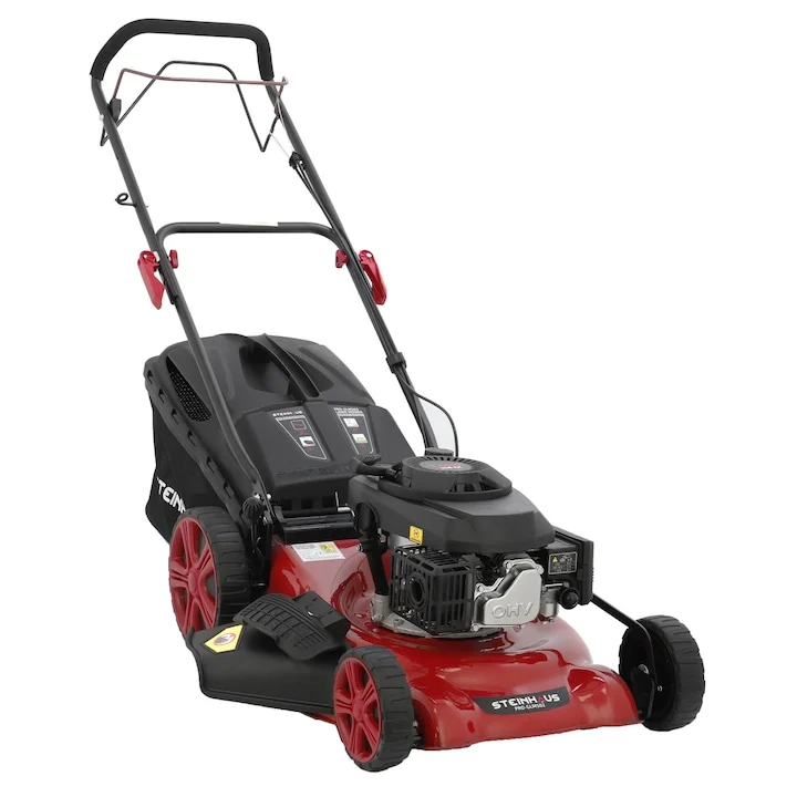 Steinhaus PRO-GLM502 review – mașină de tuns pe benzină cu autopropulsie