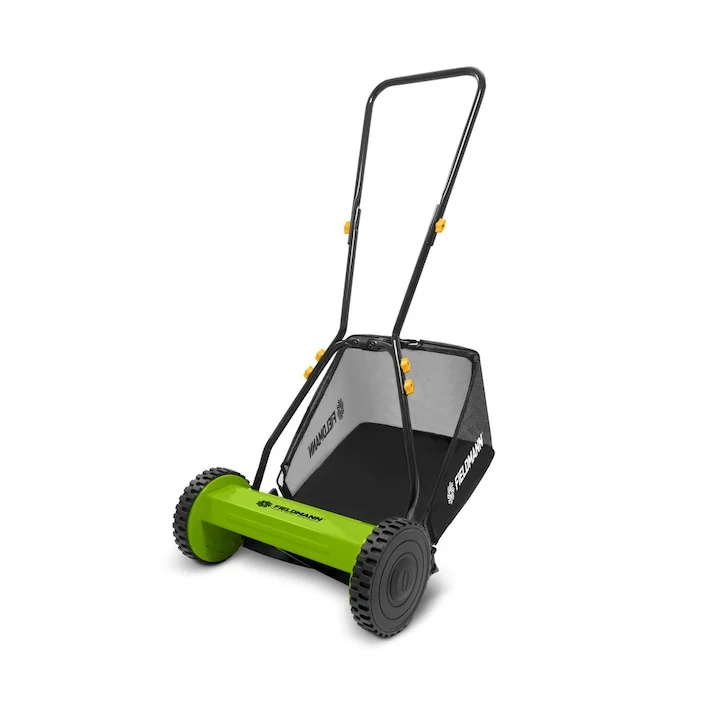 Fieldmann FZR 1010 review: mașină de tuns manuală de 40 cm, ce știm și ce verifici