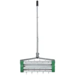 Aerator manual pentru gazon tip rola 34cm, scarificator pentru iarba