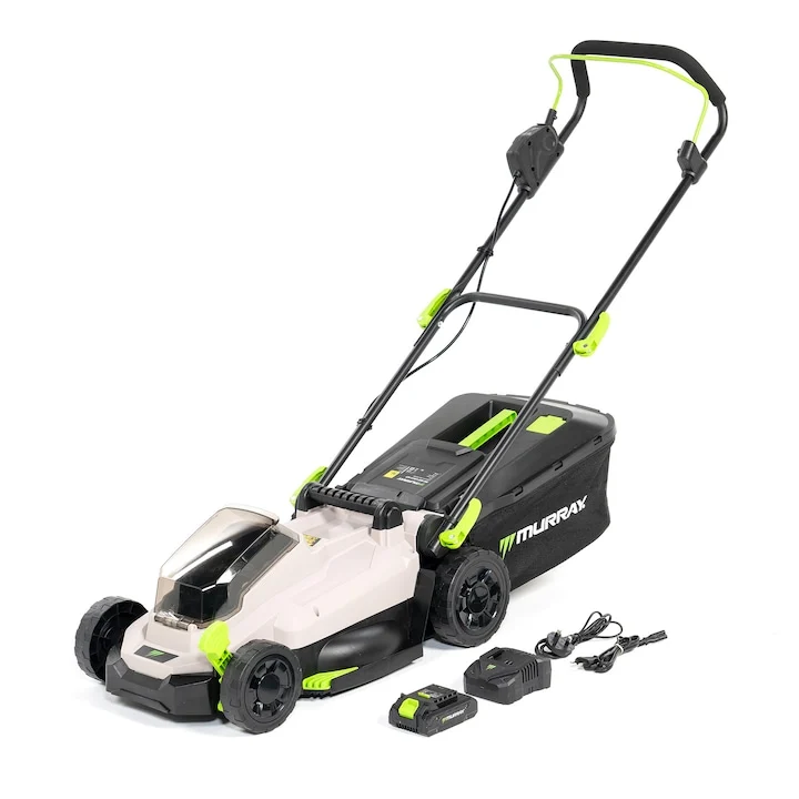 Masina de tuns iarba Murray, 20V, 33cm, 5 trepte inaltime, acumulator 4Ah, set cu acumulator si incarcator